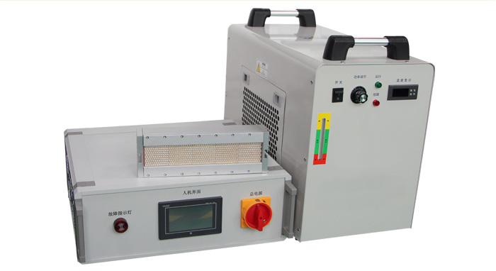 UV LED固化光源設備的三大配置照射頭、水冷機、電源驅動